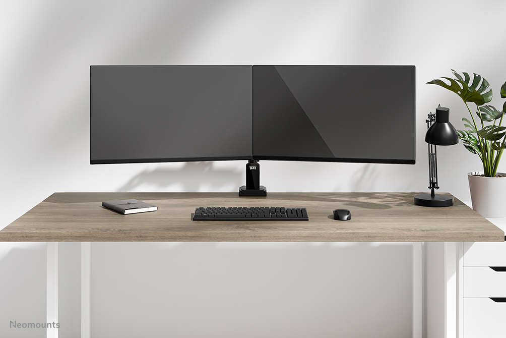 Neomounts DS60-600BL2 Monitorarm 10-32" - Quick-fix - 180°-stop - Afbeelding 18