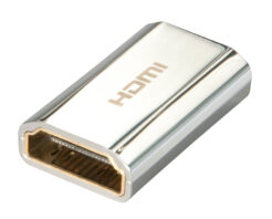 Lindy 41509 tussenstuk voor kabels HDMI Type A (Standard) Metallic
