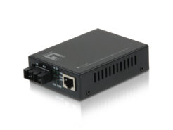LevelOne FVT-2001 netwerk media converter 100 Mbit/s 1310 nm Multimode Zwart