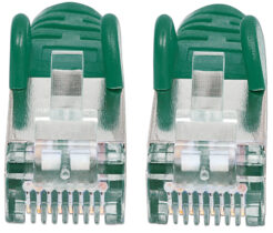 Intellinet Netwerk patchkabel Cat6, 2 m, groen, koper, S/FTP, LSOH/LSZH, PVC, RJ45, vergulde contacten, snagless, booted, levenslange garantie - Afbeelding 4