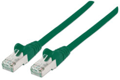 Intellinet Netwerk patchkabel Cat6, 2 m, groen, koper, S/FTP, LSOH/LSZH, PVC, RJ45, vergulde contacten, snagless, booted, levenslange garantie - Afbeelding 2