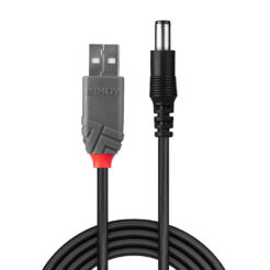 Lindy 70267 USB-kabel USB 2.0 1,5 m USB A DC Zwart - Afbeelding 3