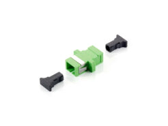 Equip 156144 glasvezeladapter SC/APC 12 stuk(s) Groen