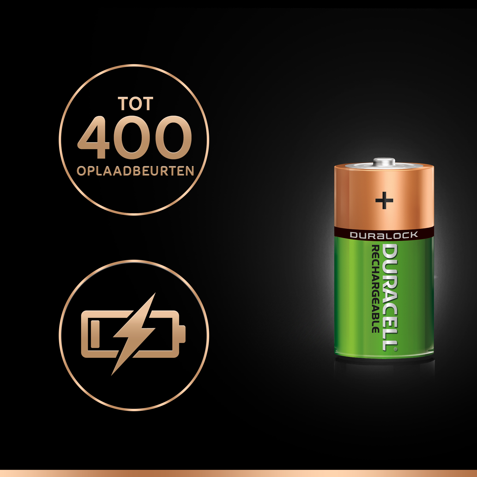 Duracell Recharge Ultra C-batterijen, verpakking van 2 - Afbeelding 6