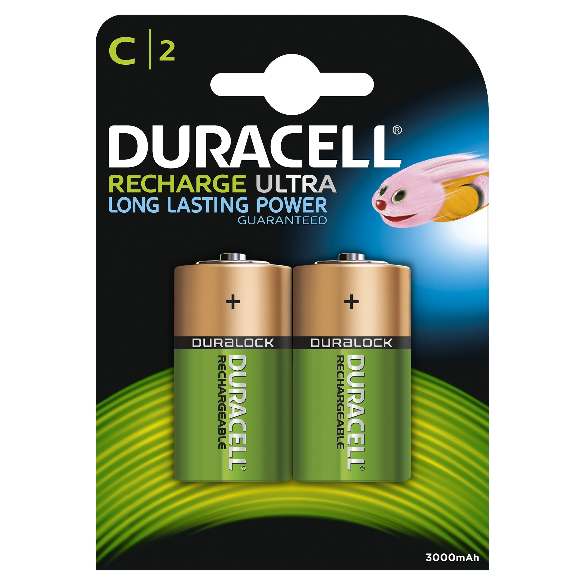 Duracell Recharge Ultra C-batterijen, verpakking van 2 - Afbeelding 2