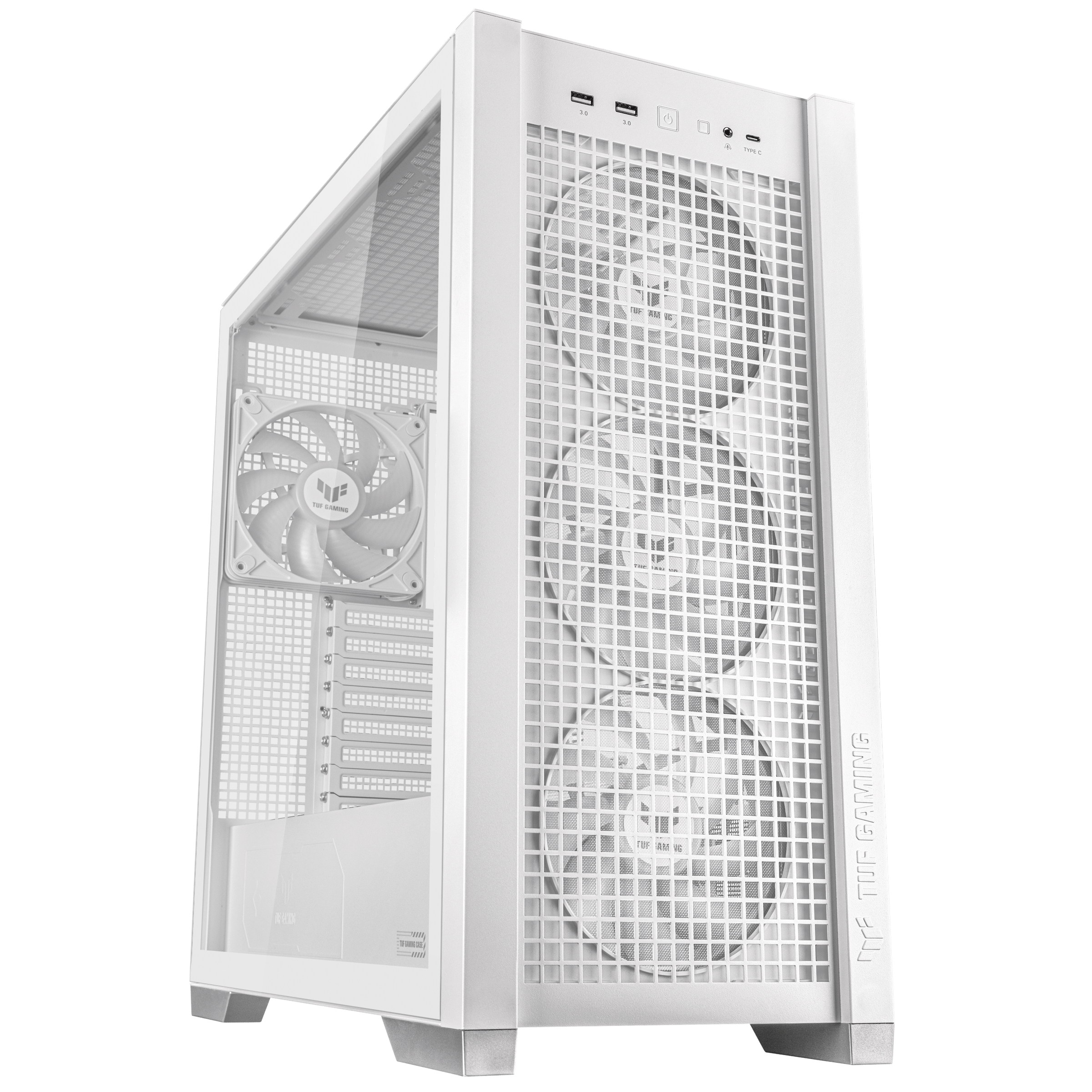 ASUS TUF Gaming GT302 ARGB Midi Tower Wit - Afbeelding 11
