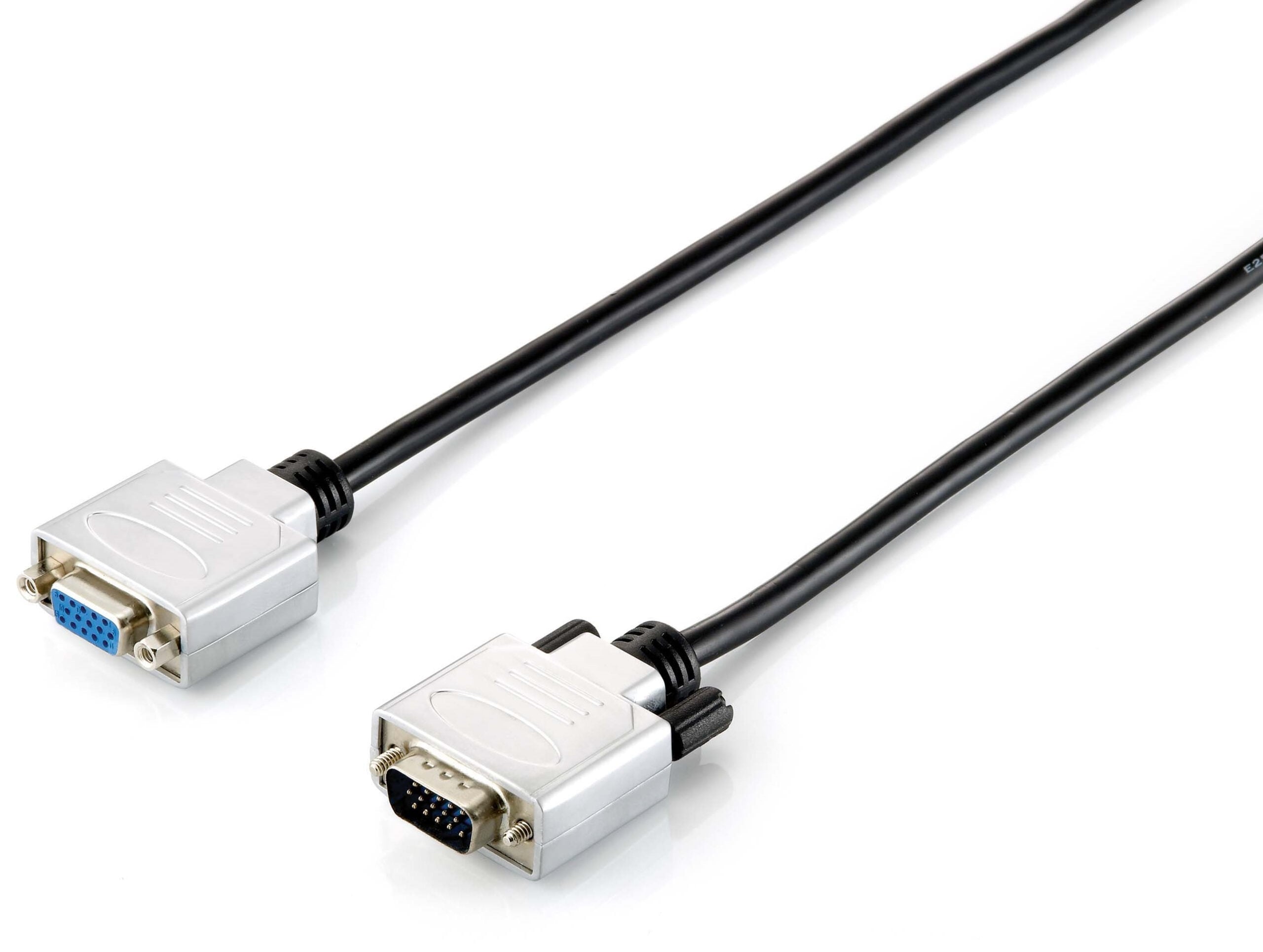 Equip 118855 VGA kabel 15 m VGA (D-Sub) Zwart, Zilver - Afbeelding 2