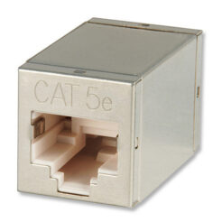 Lindy 60187 tussenstuk voor kabels RJ45 Metallic