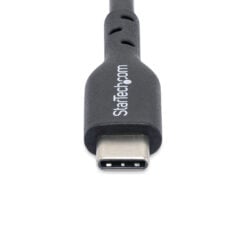 StarTech.com 3m USB-C Laadkabel, Charge & Sync, 60W (3A) PD, USB 2.0, Laptop Type C Laadkabel, TPE Mantel - Zwarte USB-C Oplaadkabel - Afbeelding 5