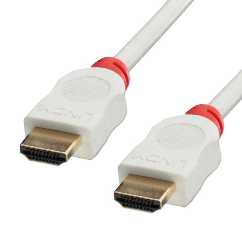 Lindy 41413 HDMI kabel 3 m HDMI Type A (Standaard) Rood, Wit - Afbeelding 2