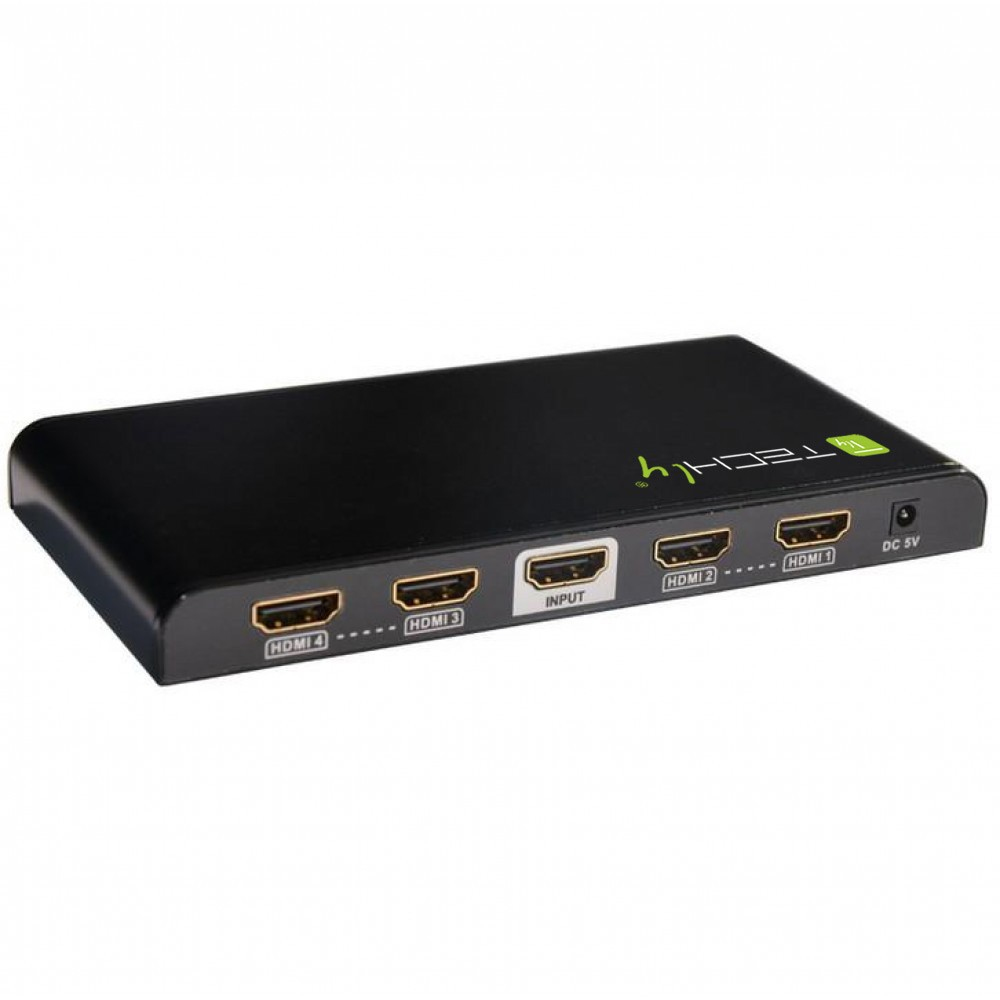 Techly IDATA HDMI-4K4 video splitter 4x HDMI - Afbeelding 2