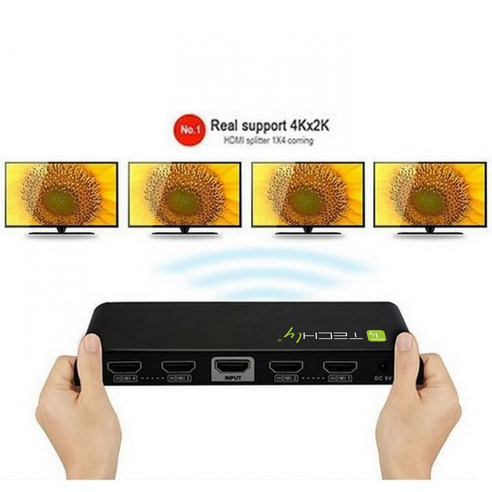 Techly IDATA HDMI-4K4 video splitter 4x HDMI - Afbeelding 8