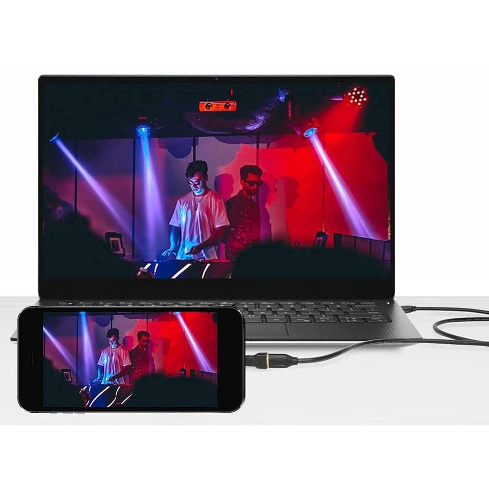 Techly Micro D HDMI - HDMI M/F Micro HDMI D Zwart - Afbeelding 6