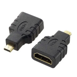 Techly Micro D HDMI - HDMI M/F Micro HDMI D Zwart - Afbeelding 3