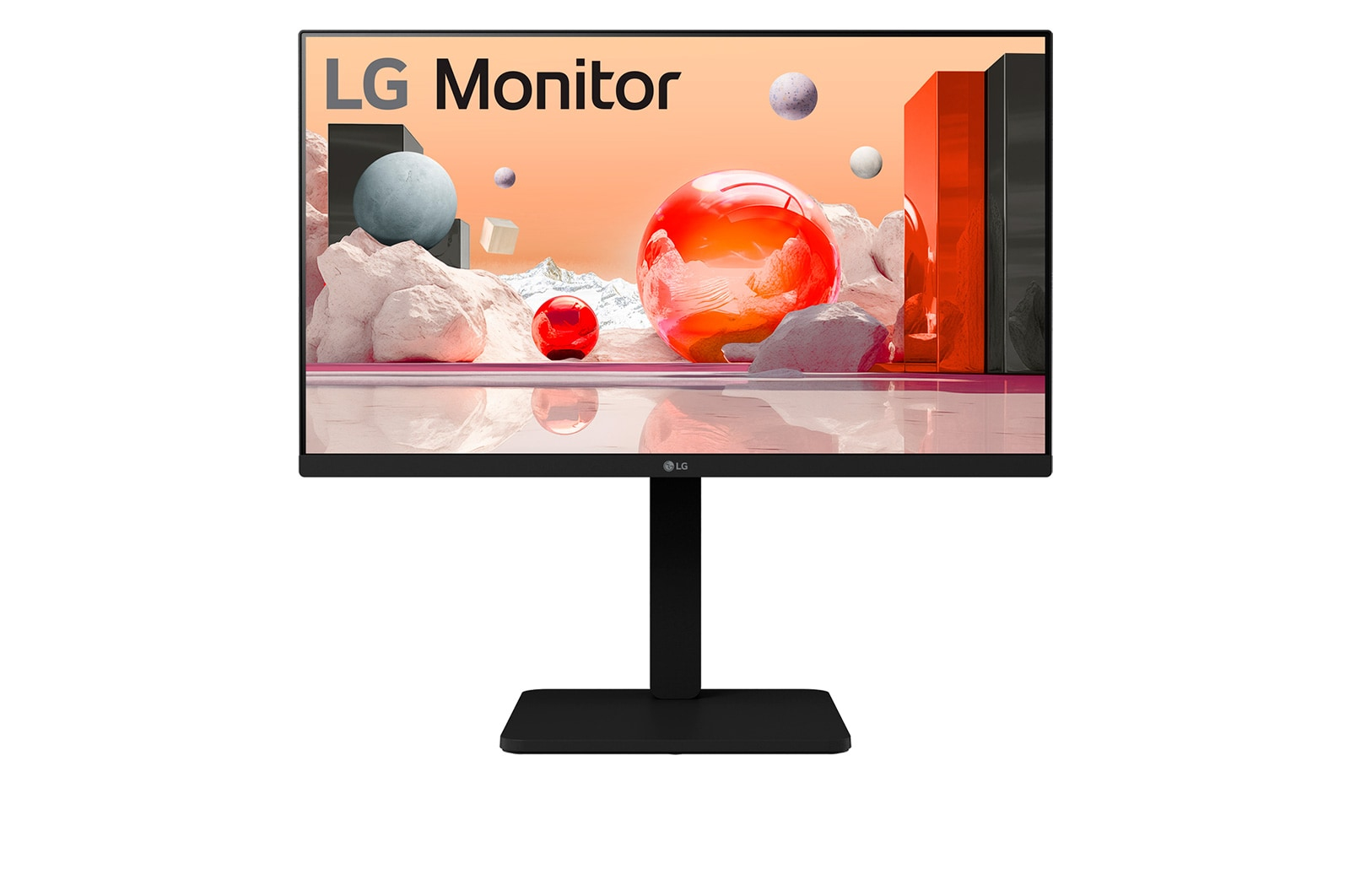 LG 24BA560 computer monitor 60,5 cm (23.8") 1920 x 1080 Pixels Full HD LED Zwart - Afbeelding 2