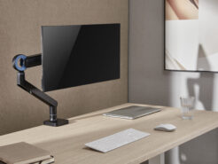 Equip 17“-35” Premium Monitorarm, zwart - Afbeelding 10