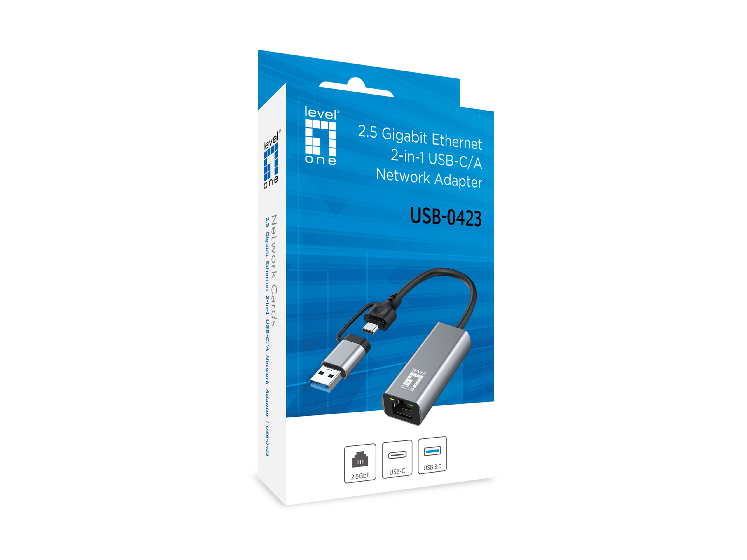 LevelOne USB-0423 netwerkkaart Ethernet 2500 Mbit/s - Afbeelding 6