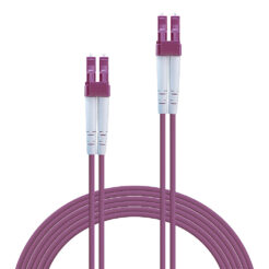 Lindy 46341 InfiniBand en Glasvezelkabel 2 m LC Roze - Afbeelding 3