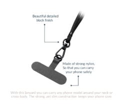 Mobilize Nylon Lanyard Purple