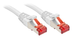 Lindy Rj45/Rj45 Cat6 0.3m netwerkkabel Wit 0,3 m S/FTP (S-STP)