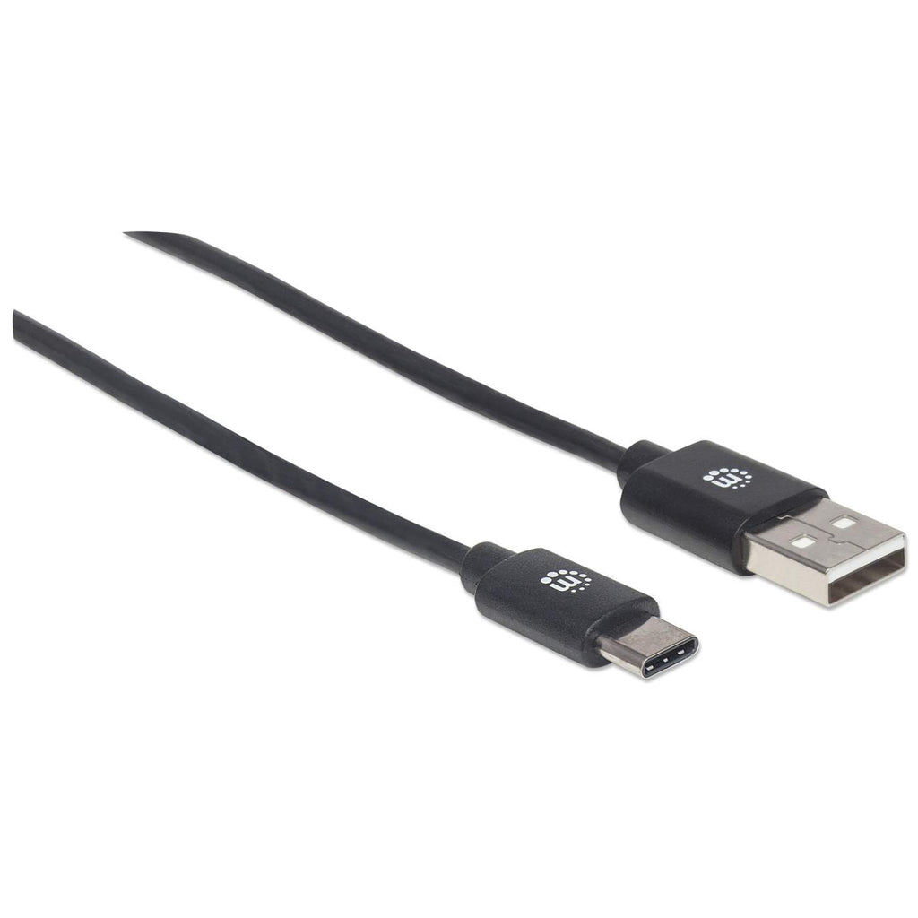Manhattan 354929 USB-kabel USB 2.0 2 m USB A USB C Zwart - Afbeelding 3