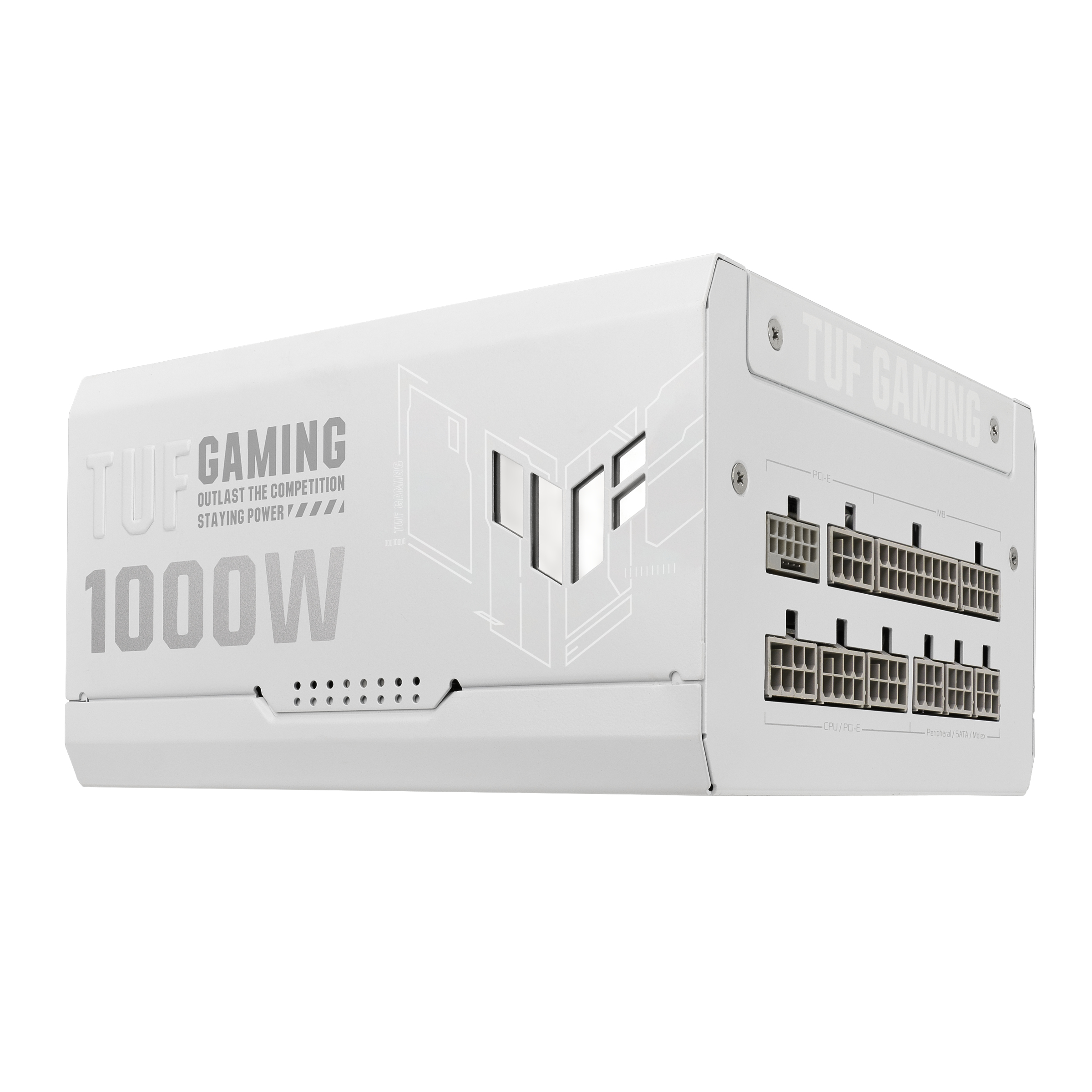 ASUS TUF Gaming 1000W Gold White Edition power supply unit 20+4 pin ATX ATX Wit - Afbeelding 7