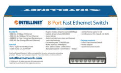Intellinet 561730 netwerk-switch Fast Ethernet (10/100) Zwart - Afbeelding 11