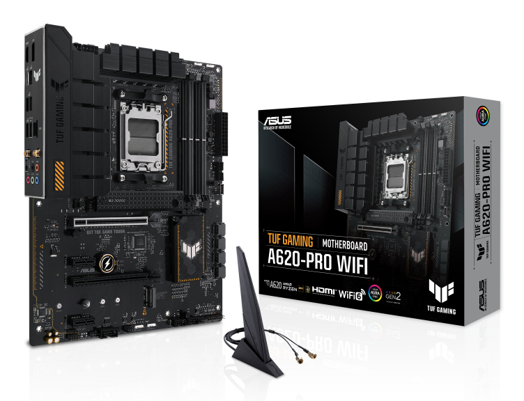 ASUS TUF GAMING A620-PRO WIFI AMD A620 Socket AM5 ATX - Afbeelding 9