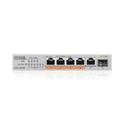 Zyxel XMG-105HP Unmanaged 2.5G Ethernet (100/1000/2500) Power over Ethernet (PoE) Zilver - Afbeelding 4