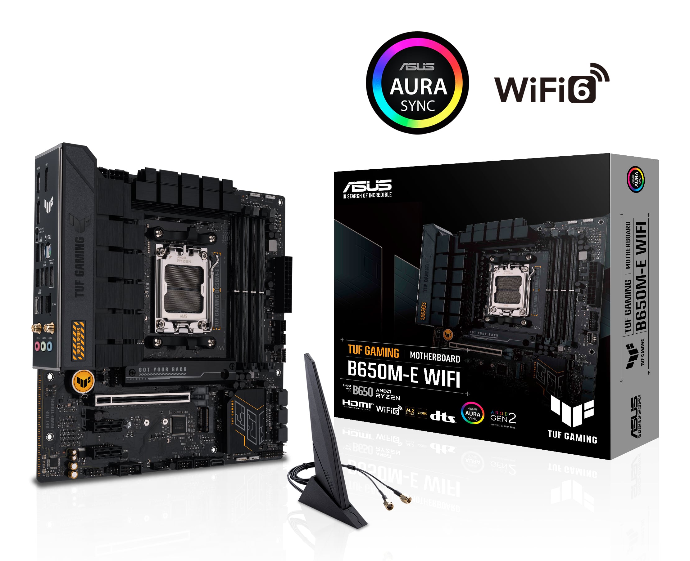 ASUS TUF GAMING B650M-E WIFI AMD B650 Socket AM5 micro ATX - Afbeelding 5