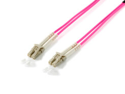 Equip 255516 InfiniBand en Glasvezelkabel 10 m LC Beige, Violet - Afbeelding 2