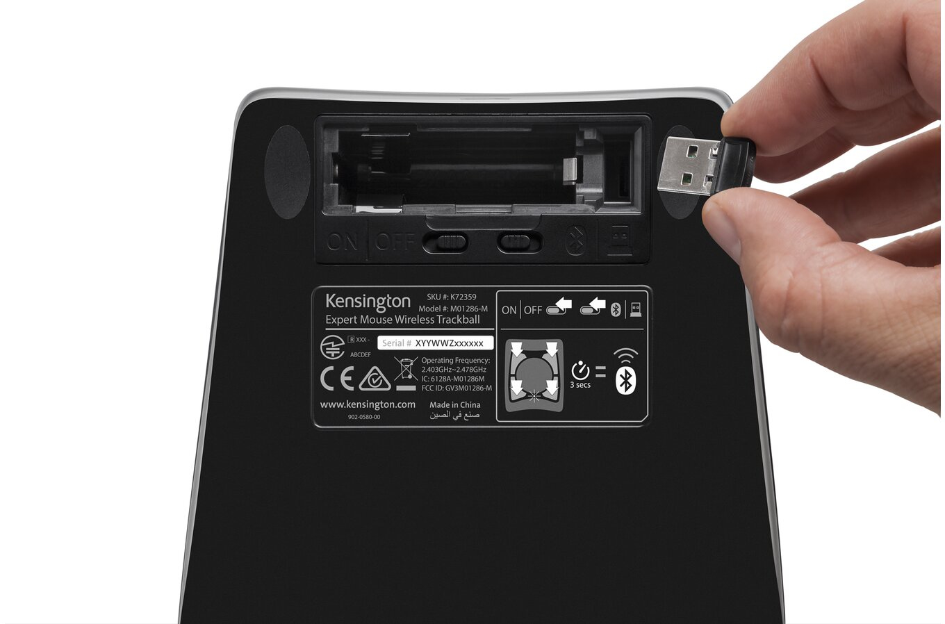 Kensington Expert Mouse® Draadloze Trackball - Afbeelding 9