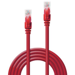 Lindy 48033 netwerkkabel Rood 2 m Cat6 U/UTP (UTP) - Afbeelding 3