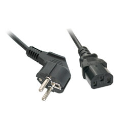 Lindy 30337 electriciteitssnoer Zwart 5 m CEE7/7 C13 stekker - Afbeelding 2
