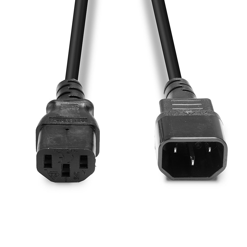Lindy 30320 electriciteitssnoer Zwart 0,5 m C14 stekker C13 stekker - Afbeelding 5
