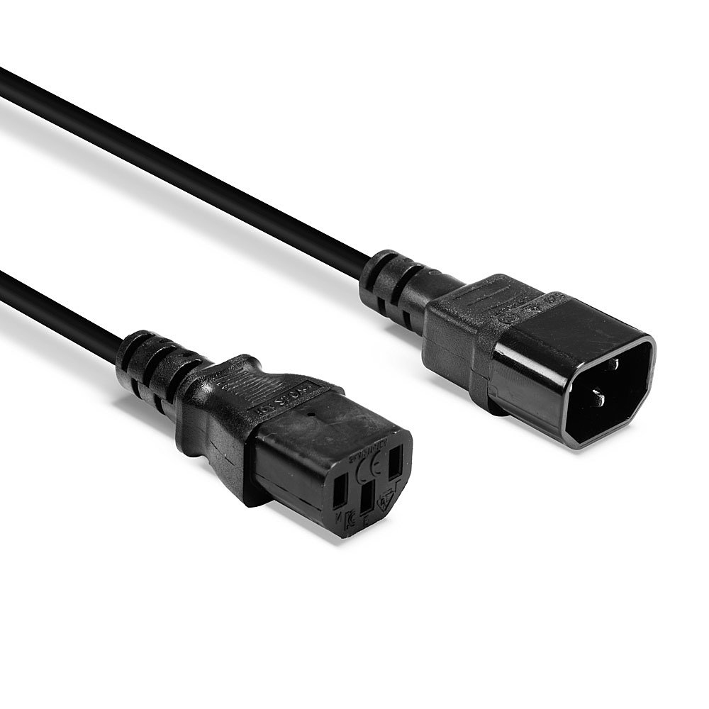 Lindy 30320 electriciteitssnoer Zwart 0,5 m C14 stekker C13 stekker - Afbeelding 4