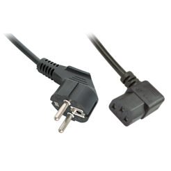 Lindy 30345 electriciteitssnoer Beige 2 m CEE7/7 C13 stekker - Afbeelding 2