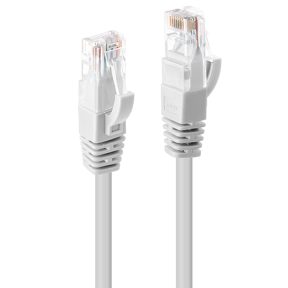 Lindy 48098 netwerkkabel Wit 15 m Cat6 U/UTP (UTP)