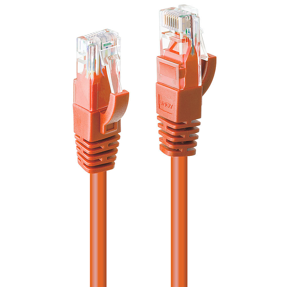 Lindy 48109 netwerkkabel Oranje 3 m Cat6 U/UTP (UTP) - Afbeelding 2