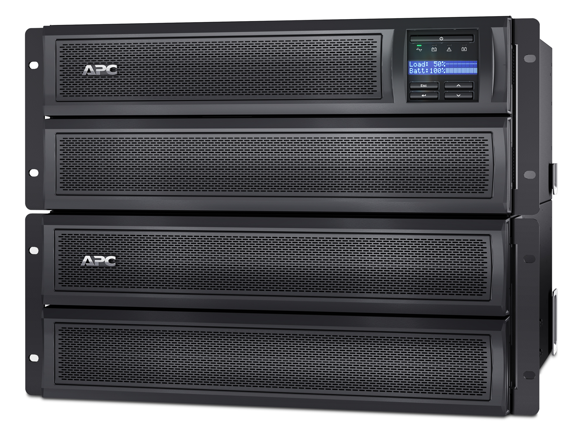 APC Smart-UPS X SMX3000HV - 3000VA, 8x C13, 2x C19 uitgang, USB, uitbreidbare runtime, short depth - Afbeelding 12