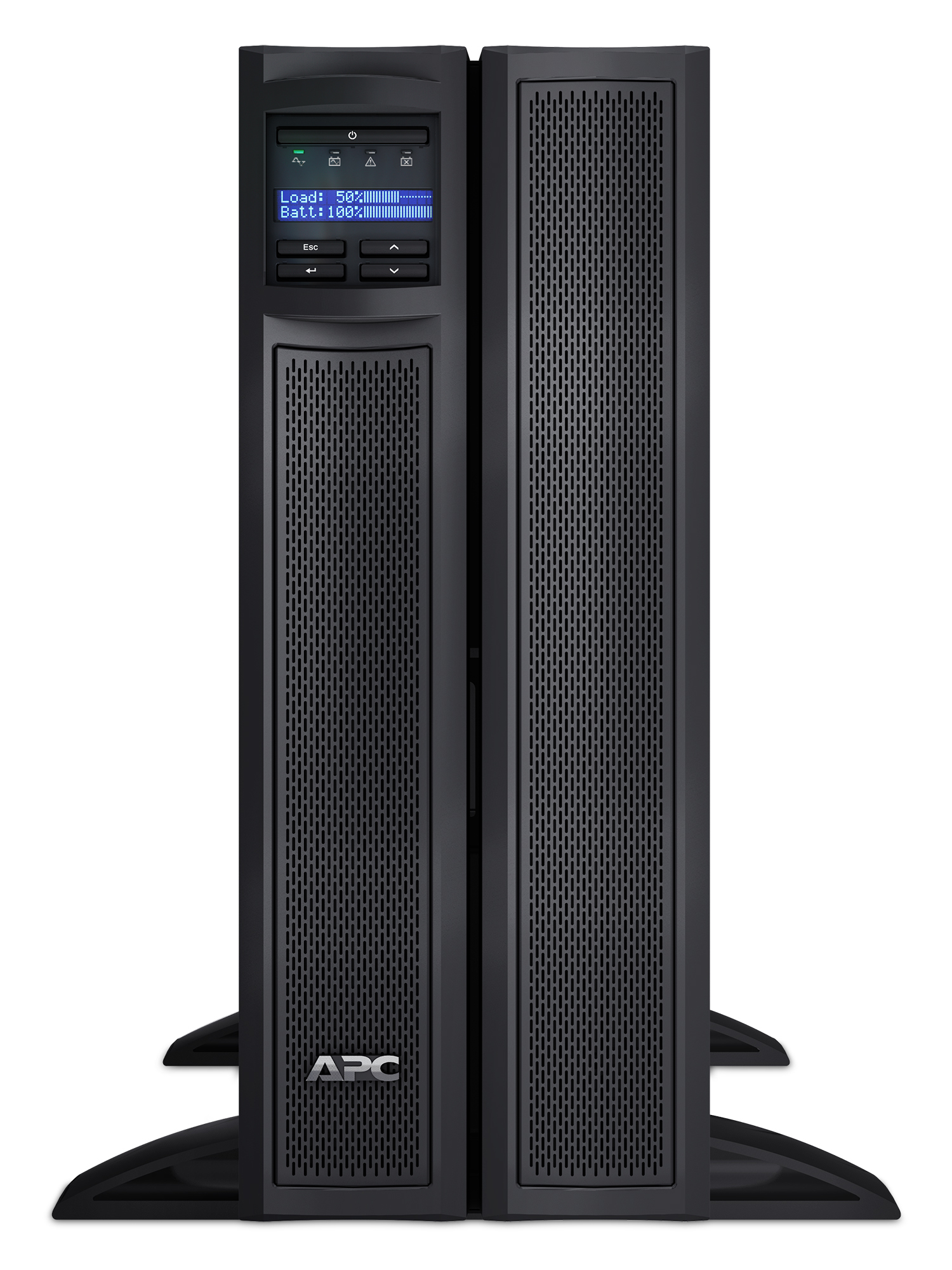 APC Smart-UPS X SMX3000HV - 3000VA, 8x C13, 2x C19 uitgang, USB, uitbreidbare runtime, short depth - Afbeelding 3