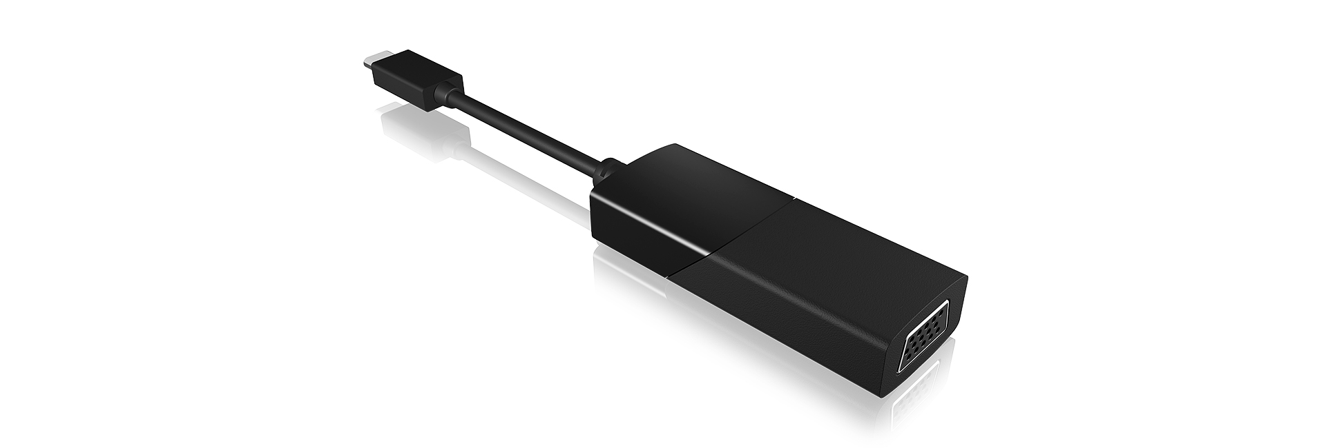 ICY BOX 60021 USB grafische adapter 2048 x 1152 Pixels Zwart - Afbeelding 4