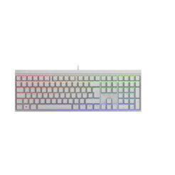 CHERRY MX 2.0S RGB toetsenbord Gamen USB QWERTZ Duits Wit