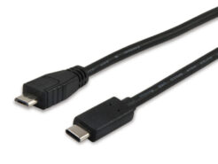 Equip USB 2.0 C naar Micro-B kabel, M/M, 1,0 m