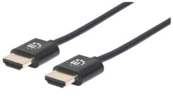 Manhattan 394376 HDMI kabel 3 m HDMI Type A (Standaard) Zwart - Afbeelding 2