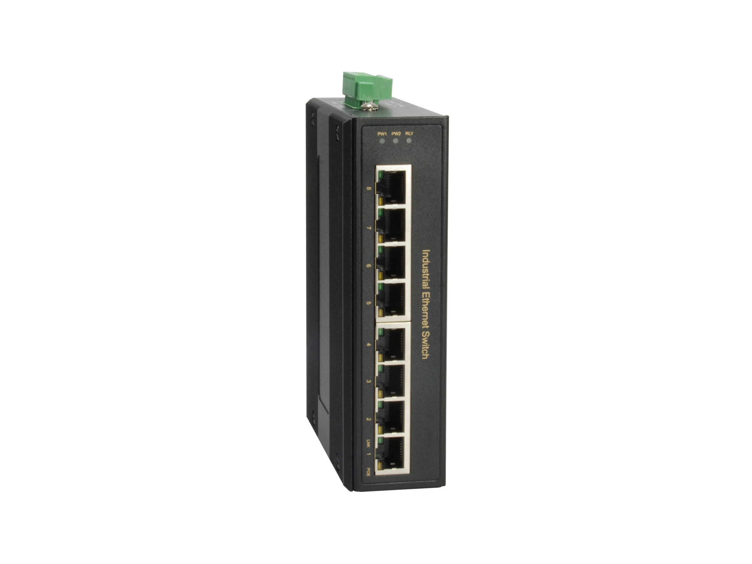 LevelOne IGP-0802 netwerk-switch Unmanaged Gigabit Ethernet (10/100/1000) Power over Ethernet (PoE) Zwart - Afbeelding 2