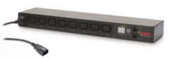 APC Rack PDU AP7920B, Switched, 0U/1U, 10A, 230V, (8x) C13, C14 stekker