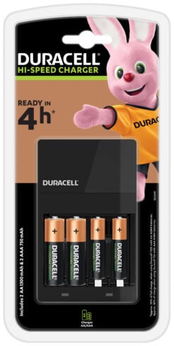 Duracell CEF14 batterij-oplader Huishoudelijke batterij AC