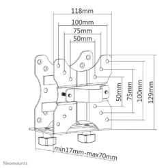 Neomounts NM-TC100BLACK Mini PC houder - max 5 kg - universeel - Afbeelding 13