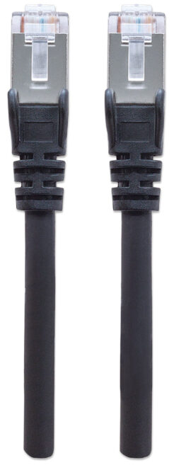 Intellinet Netwerk patchkabel, Cat6A, 10 m, zwart, koper, S/FTP, LSOH/LSZH, PVC, RJ45, vergulde contacten, snagless, booted, levenslange garantie - Afbeelding 5